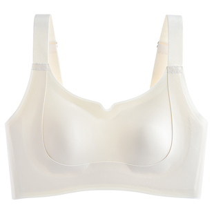 全罩杯无痕内衣女大胸显小胸薄款软支撑文胸聚拢收副乳防下垂胸罩