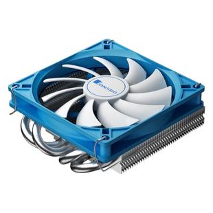 乔思伯HP400S 下压式散热器CPU风扇超薄4热管itx一体机1700针am4