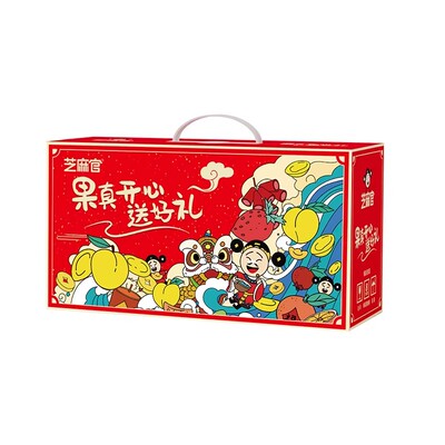 芝麻官水果罐头礼盒送礼佳品