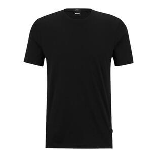 【汪顺同款】【经典款 丝光棉】BOSS博斯 男士丝光棉修身短袖T恤