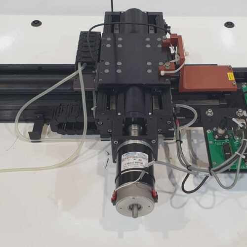Parker Linear Stage with Cleveland Motion PM Servo Motor, P/