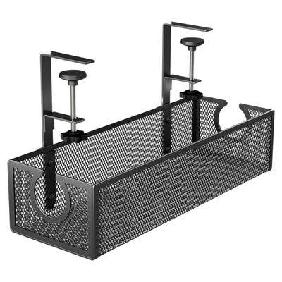 桌下理线架电源线槽整理盒桌面