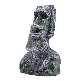 鱼缸造景摆件石人像孙悟空悬浮石阿凡达齐天大圣金箍棒漂浮石水族