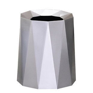 简约家用垃圾桶卧室客厅办公室高颜值现代纸篓轻奢北欧风2024新款