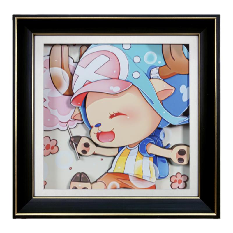 海贼王乔巴立体画装饰画挂画壁画