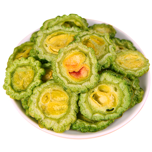 苦瓜脆片果蔬脆脱水开袋即食独立包装解馋充饥健康追剧休闲零食