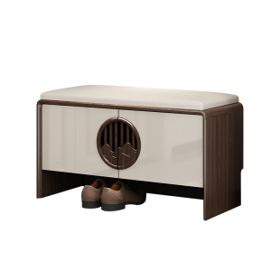 换鞋凳家用门口软包坐垫鞋柜坐凳一体穿鞋凳进门凳可坐式储物鞋架