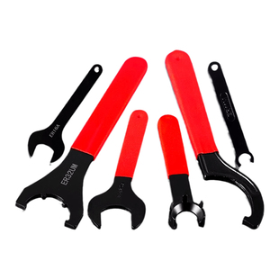 威特er扳手月牙勾头扳手雕刻机夹头扳手数控刀柄er32扳手c型扳手