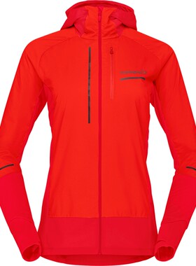 NORRONA senja Polartec Alpha 女子 森雅 休闲通勤 透气连帽开衫