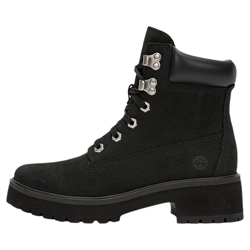 Timberland添柏岚户外踢不烂真皮女鞋增高防滑高跟马丁靴A5NYY