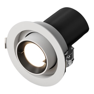 拉伸式射灯嵌入式伸缩可调节角度客厅家用象鼻灯玄关聚光灯开孔75