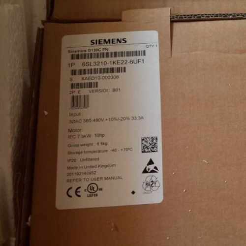 议价6SL3210-1KE22-6UF1 西门子G120C变频器11kW 6SL3210-1KE22-6