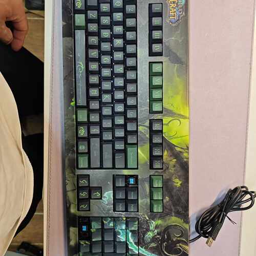 【议价】CHERRY樱桃G80-3000魔兽世界伊利丹定制，