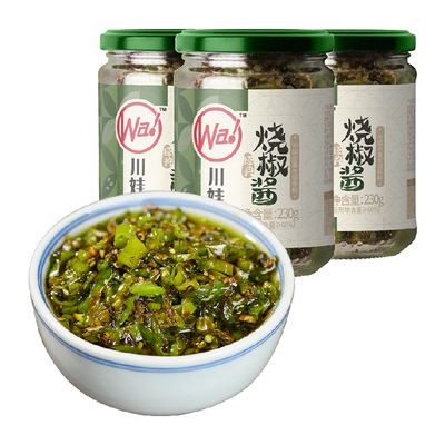 川娃子炭烧风味辣椒酱随心搭配