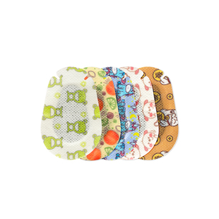 弱视遮光眼贴全遮盖儿童斜视独眼遮挡布单眼罩眼镜罩训练遮盖眼贴