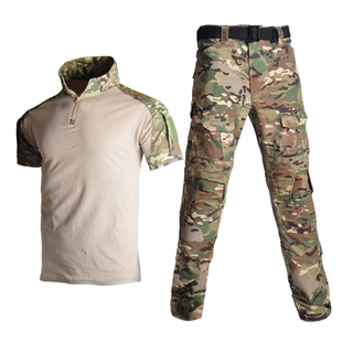 户外迷彩蛙服套装战术训练服CS迷彩服套装男