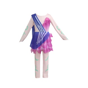 晓春飞蝶演出服少儿群舞彩蝶飞舞表演服蝴蝶舞蹈服道具梦蝶飞服装