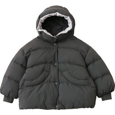 女童羽绒服短款2025冬季新款加厚连帽儿童羽绒服中大儿童装4181