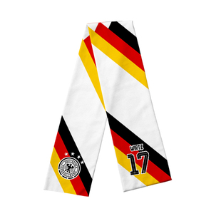 2026世界杯德国队足球迷德意志战车围巾围脖男女加油助威保暖披肩