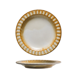 陶瓷复古甜品盘精致蛋糕盘甜点盘高级感点心盘特好看水果小盘碟子