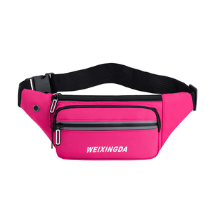 新款腰包男女大容量多功能收银包耐磨户外运动手机包斜背胸包潮