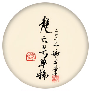 彩程普洱茶生茶古树茶纯料2023年拓荒神韵龙六号单株100克生茶