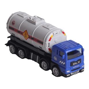 男孩工程车小玩具儿童危险品运输卡车宝宝模型玩具车小汽车油罐车