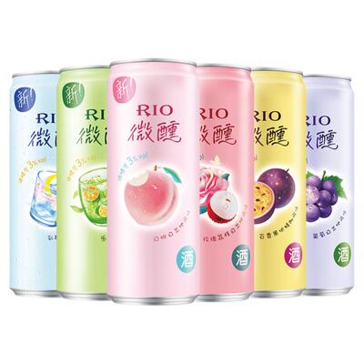 锐澳组合装果味预调鸡尾酒12罐