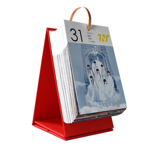 时代少年团TNT日历2026年新款手撕黄历自律香港假期台历挂历周历