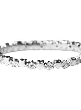 星星戒指纯银日常简约法式复古