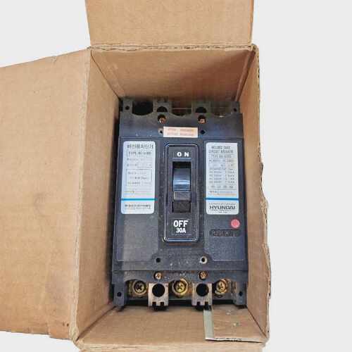 HYUNDAI HO-60BB MOLDED CASE CIRCUIT BREAKER, 30AMP, 3 POLES