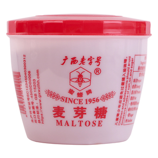 蜜蜂牌麦芽糖500g旗舰店糖稀糖果搅搅糖粘牙糖浆烘焙专用饴糖商用