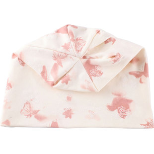 妈妈果产妇坐月子帽子秋冬孕妇女产后防风护额头睡帽新款可爱春夏