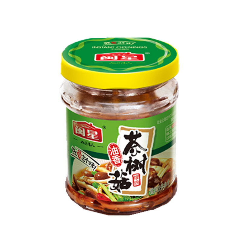 闽星茶树菇凉菜即食小菜菌类福建