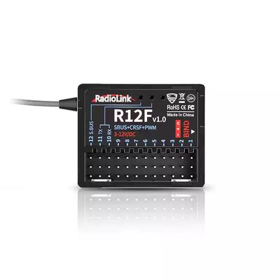 乐迪R12F接收机固定翼车船专属