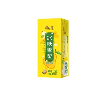 康师傅冰糖雪梨饮料250ml盒装冰红茶冰绿茶劲凉柠檬茶饮品