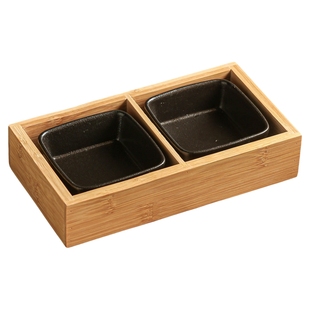 四宫格干果盘分隔盘中式茶点盘瓜子盘子客厅家用拼盘餐具组合碟盘