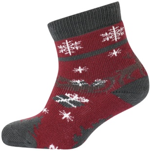 Little现货 丹麦 melton FW25秋冬女宝舒适印花短袜柔软透气