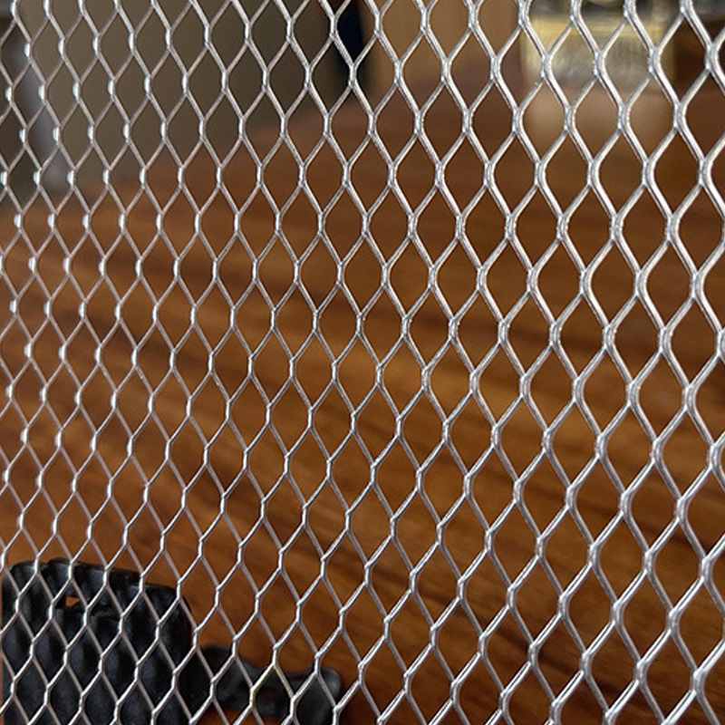 吊顶装饰网菱形铝板网幕墙隔断拉伸网微孔304不锈钢钢板网轻质