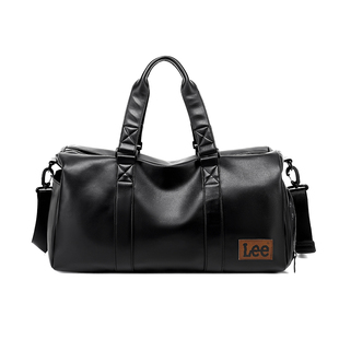Lee男女运动健身包单肩斜挎短途出差旅行包手提行李袋干湿分离