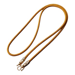 泰伽泰国佛牌链子手编双挂吊坠绳高级柔软亲肤项链绳男女都能佩戴