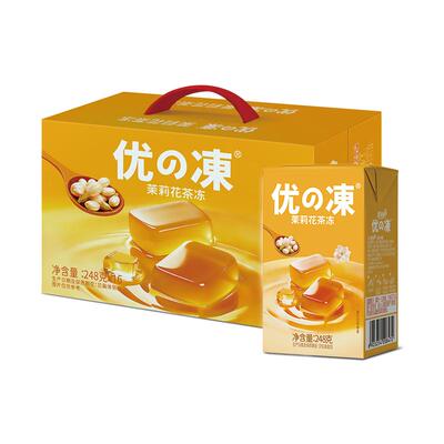 惠尔康茉莉花茶冻Q弹248g*16盒