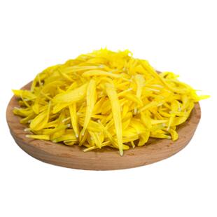 新鲜黄菊花花瓣 黄菊花瓣可食用花瓣酸菜鱼20g西餐摆盘鲜花装饰