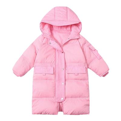 加绒儿童抗寒羽绒服男童女童外套