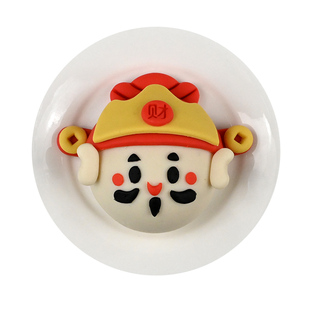 2026新年财神爷馒头模具卡通招财猫醒狮花样饽饽家用面点烘焙工具