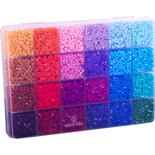 夜光水雾魔珠全套儿童拼豆豆女孩6女童创意手工diy材料包女生玩具