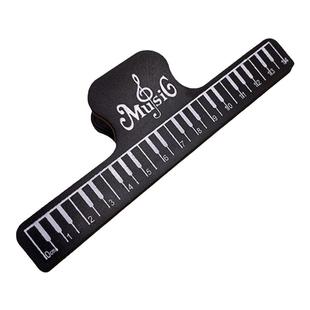 恩科乐谱夹子钢琴谱夹书夹子加宽加厚曲谱夹五线谱夹乐器通用配件