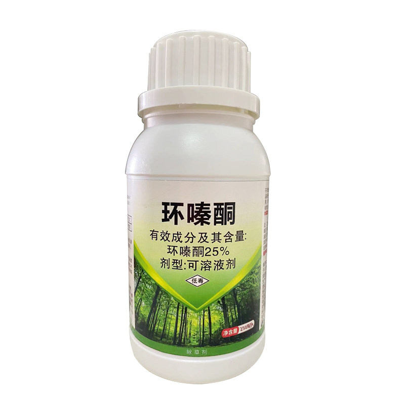 环嗪酮水剂除灌木烂根杂草开荒