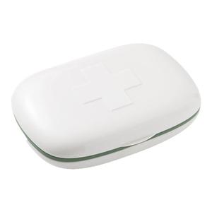 便携式药盒家用密封防潮带切药器小号分装药丸盒迷你随身装盒子