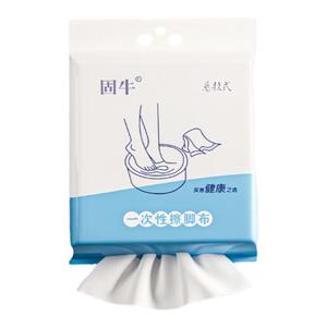 悬挂式一次性干湿擦脚布两用擦脚纸家用足浴加厚吸水酒店用擦脚巾